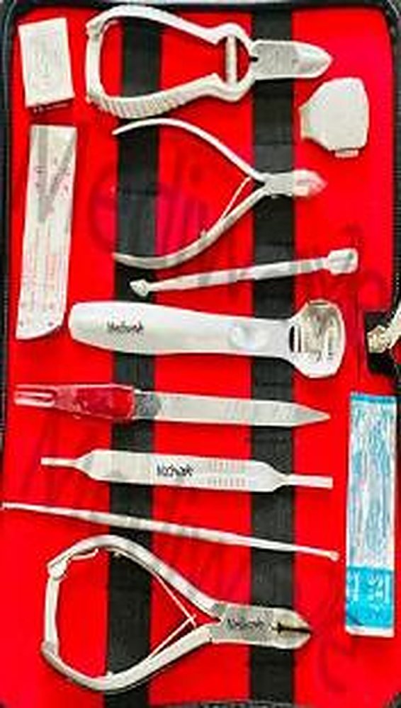 Podiatry Kit — 13 pcs