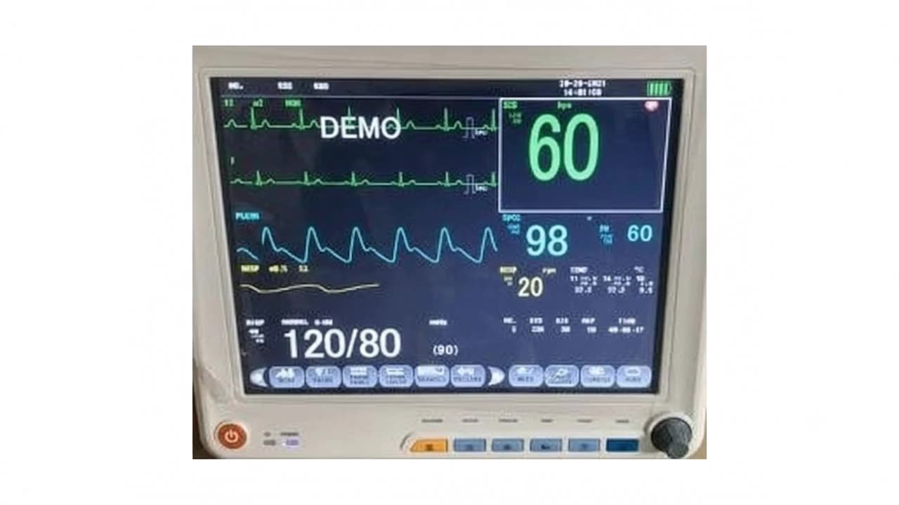 5-Parameter Patient Monitor